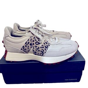 New Balance 327 Cheetah Print Sneakers, Size 8 NIB **HARD TO FIND**